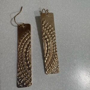 Elegant Gold Dangle Earrings